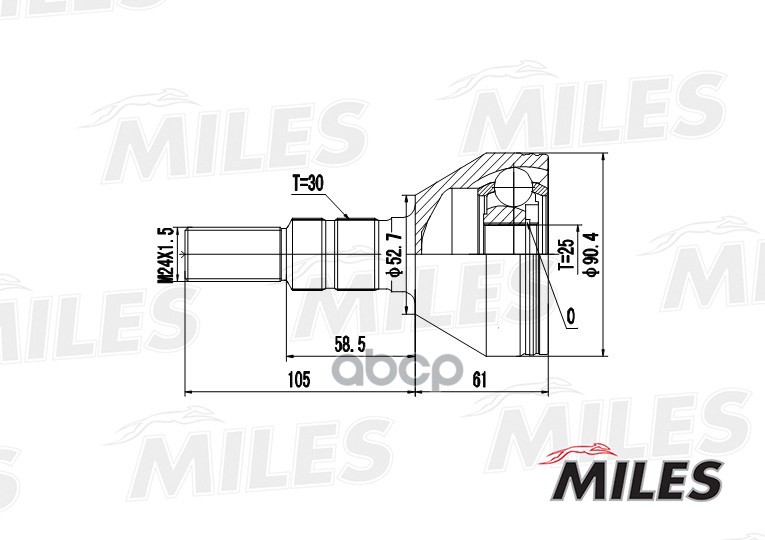 фото Шрус miles ga20363