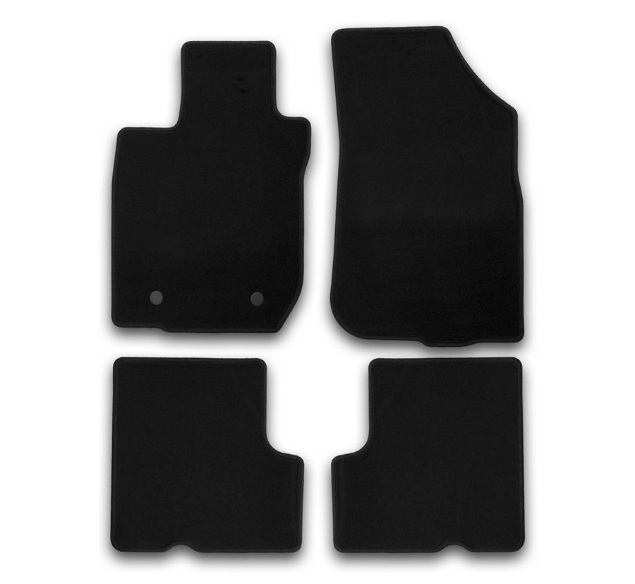 фото Коврики в салон renault sandero stepway , 4 шт. текстиль klever арт. kvr01.041.038.01200k