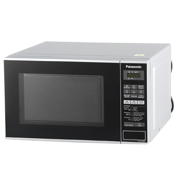 Микроволновая печь с грилем Panasonic NN-GT264MZPE серебристый микроволновая печь с грилем gorenje m020a4x серый