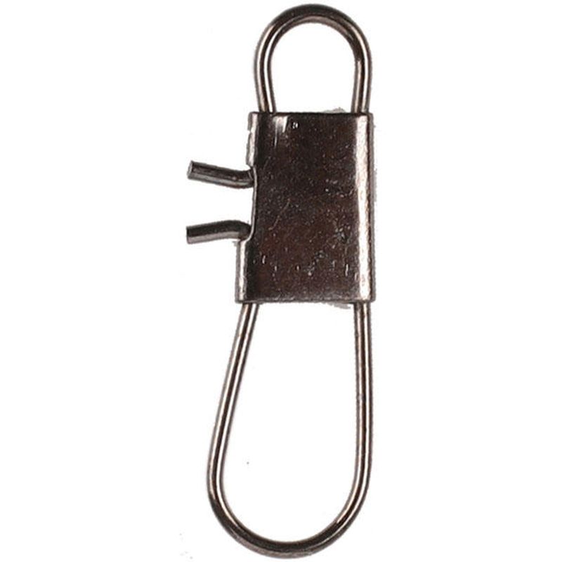 

Застежка Mikado Interlock BN № 2, тест 11 кг. (10 шт.), Серебристый, Interlock