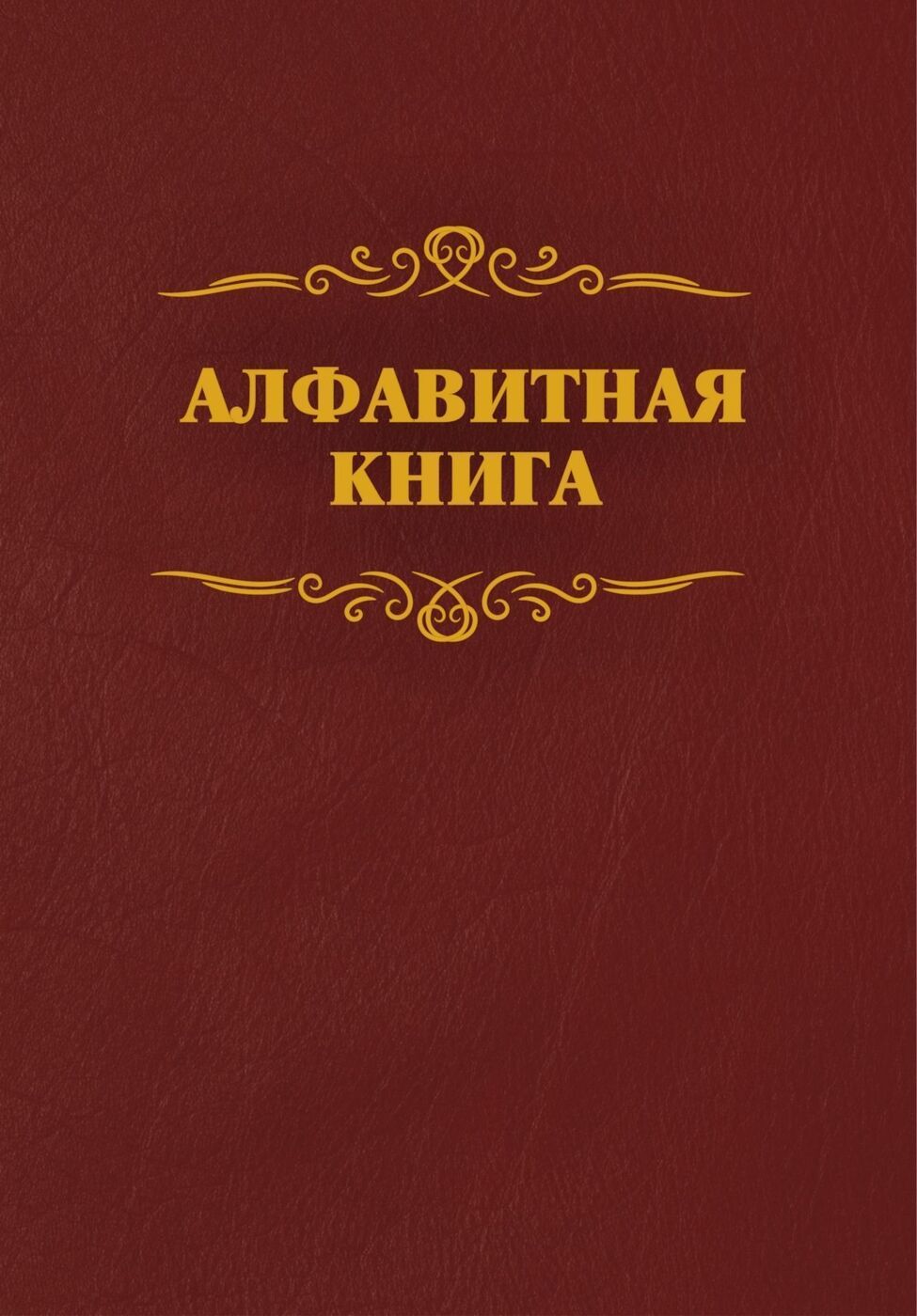 фото Алфавитная книга (с вырубкой алфавита): 504 стр. учитель-канц