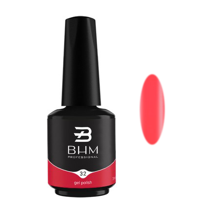 

Гель-лак BHM Professional №032, Wild strawberry