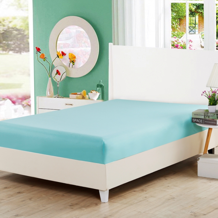 

Простынь на резинке поплин 160x200 Valtery PRP-4