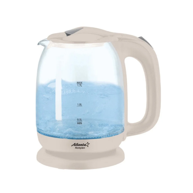фото Чайник электрический atlanta ath-2468 beige