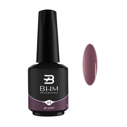 

Гель-лак BHM Professional №063, Official style