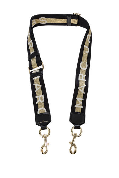 

Ремень для сумки женский Marc Jacobs M0015673-765 черный/золотистый, M0015673-765
