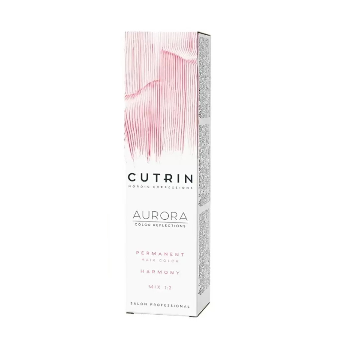 Крем-краска для волос AURORA PERMANENT HARMONY CUTRIN 0.03 прикосновение солнца 60 мл cutrin крем краска для волос 9 3 очень светлый золотистый блондин 60 мл