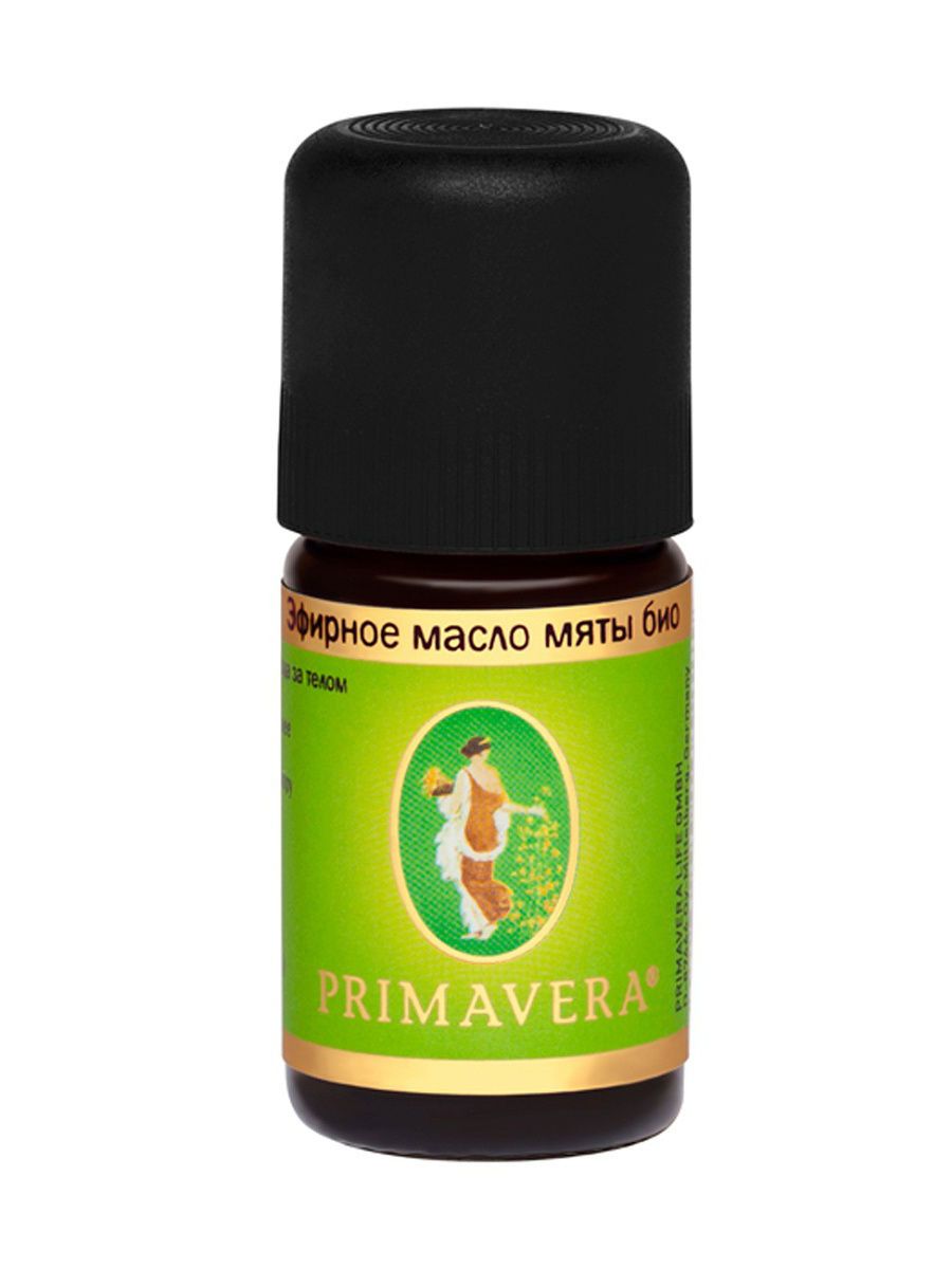 

Эфирное масло Primavera Life О мяты био, 5мл, Мята