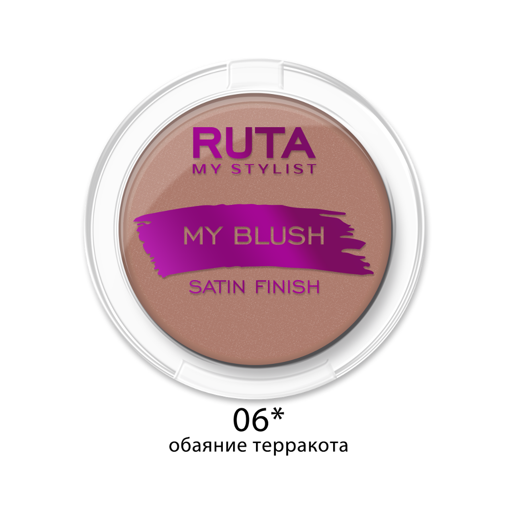 Румяна RUTA My Blush Satin Finish 06, 3,3 г венок из железных одуванчиков с автографом