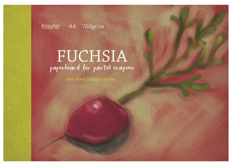 

Альбом для рисования пастелью Fuchsia, А4, 10 листов