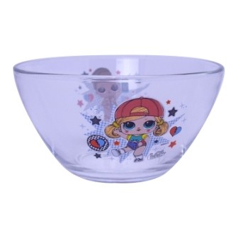 фото Салатник стеклянный nd play l.o.l. surprise! dollsaregogo, 12,5 см