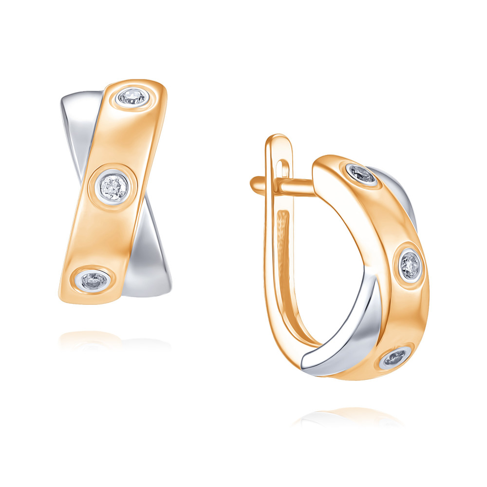 

Серьги из красного золота ADAMAS 24040985/01-А507Д-41, бриллиант, 24040985/01-А507Д-41
