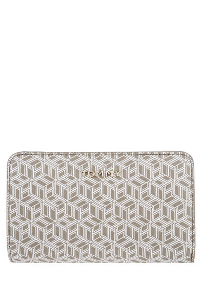 

Кошелек женский Tommy Hilfiger AW0AW08379 0KQ бежевый, AW0AW08379