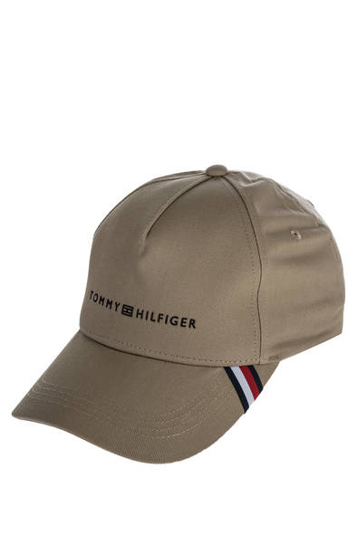 

Бейсболка мужская Tommy Hilfiger AM0AM05614 AEG бежевая, Бежевый, AM0AM05614 AEG