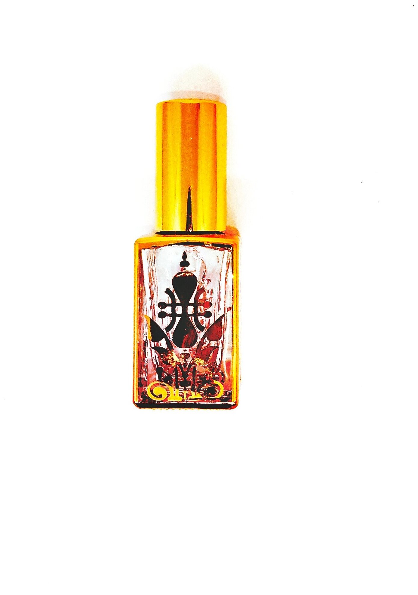 

Стеклянный флакон-атомайзер для парфюмерии Weida Cosmetics Jess Gold 10 мл