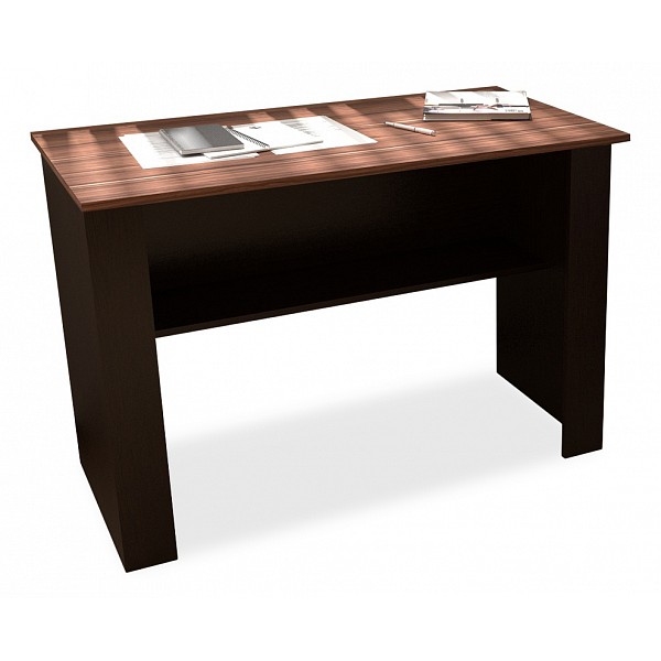 фото Письменный стол мебелеф мебелеф-1, индиан эбони темный мебелефф