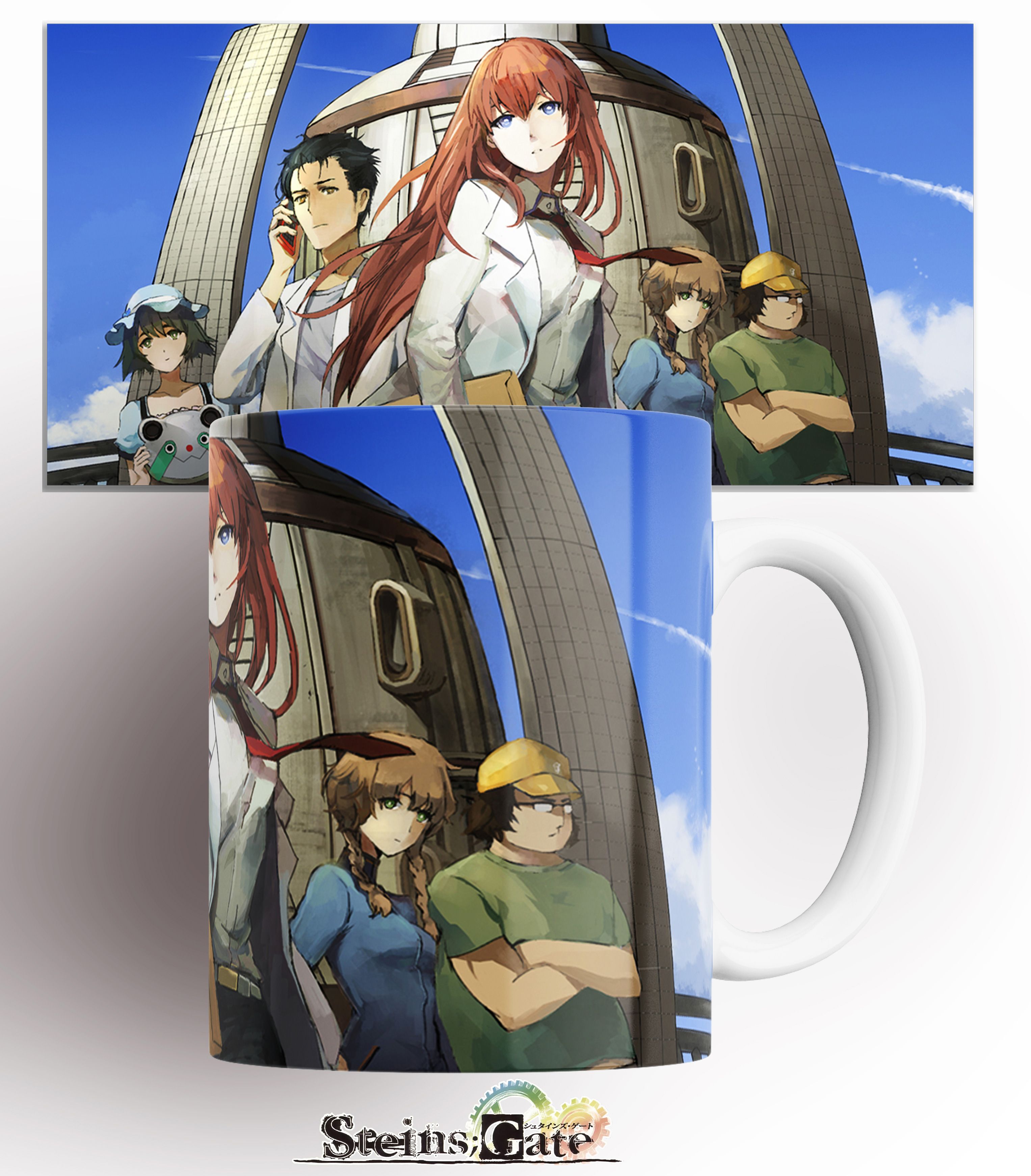 

Кружка аниме Врата Штейна Steins Gate 330 мл