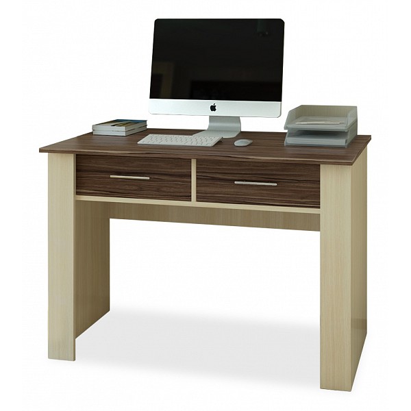 фото Письменный стол мебелеф мебелеф-3, индиан эбони темный мебелефф