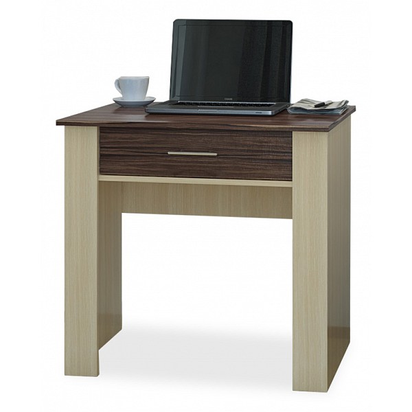 фото Письменный стол мебелеф мебелеф-4, индиан эбони темный мебелефф