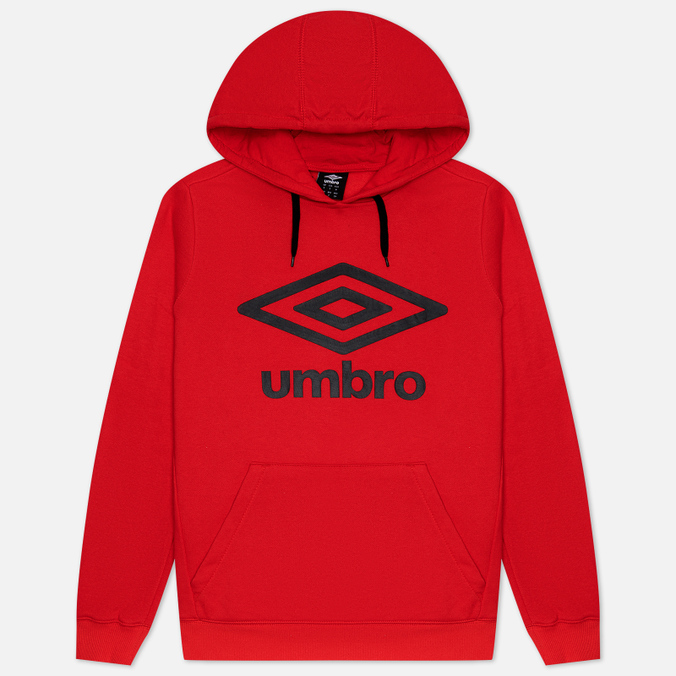

Мужская толстовка Umbro FW Large Logo Hoodie красный, Размер XXL, FW Large Logo Hoodie