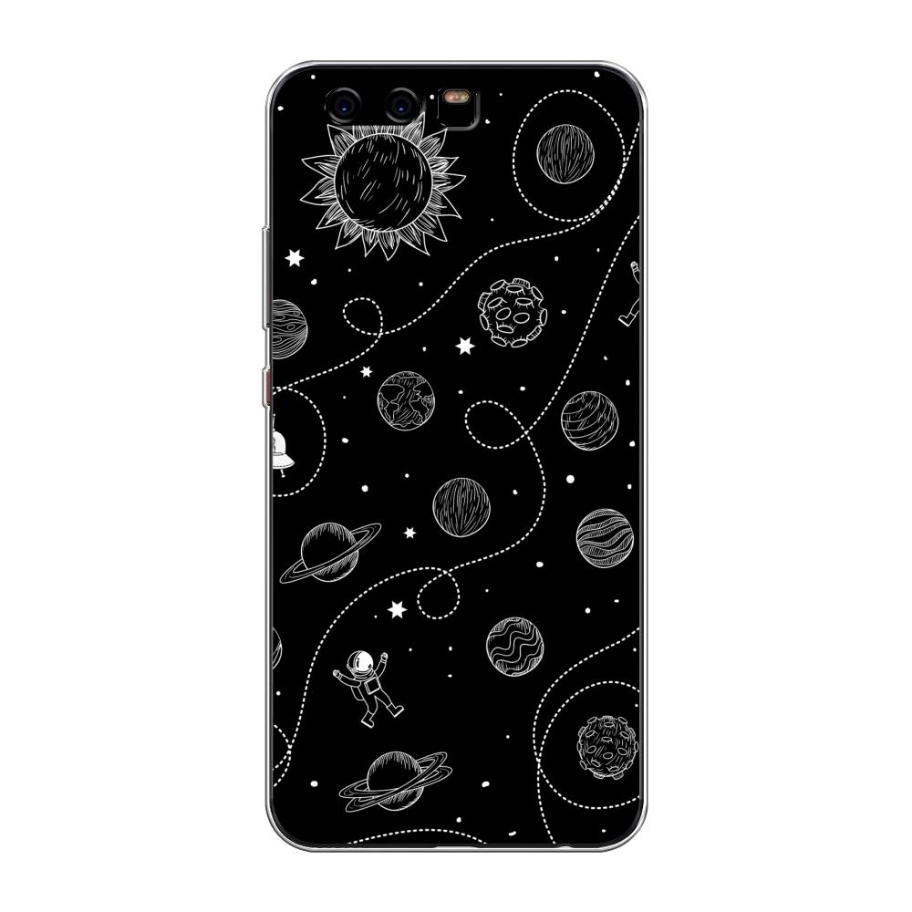 

Чехол Awog на Huawei P10 "В невесомости", Разноцветный, 62250-4
