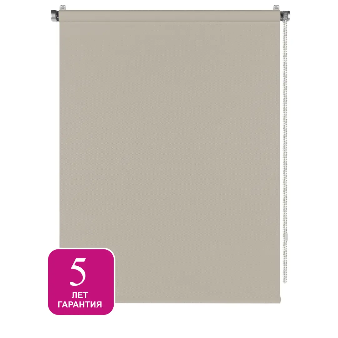 

Штора рулонная Inspire Sydney 60x160 см светло-бежевая Trench 6