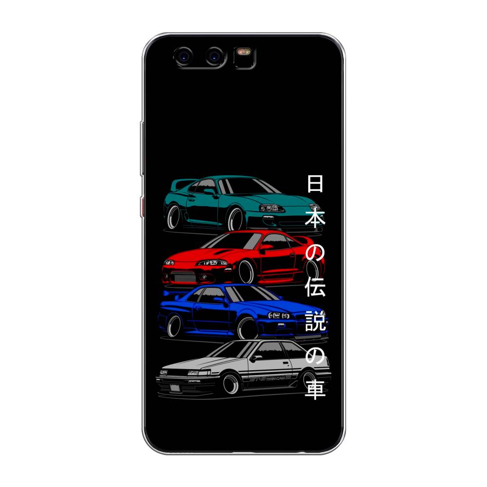 

Чехол Awog на Huawei P10 "JDM Legend cars", Разноцветный, 62250-5