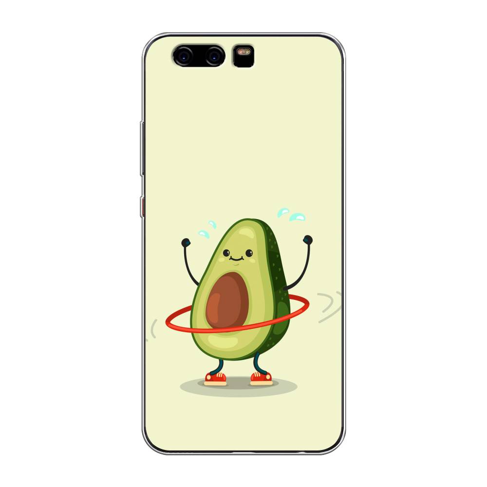 

Чехол Awog на Huawei P10 "Авокадо с обручем", Разноцветный, 62250-10