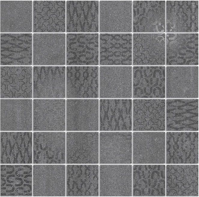 DD200920MM Про Дабл антрацит мозаичный 30x30x09 керамдекор гранит Цена за 1шт 1035₽