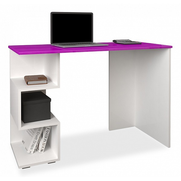 фото Письменный стол мебелеф мебелеф-7, фиолетовый мебелефф
