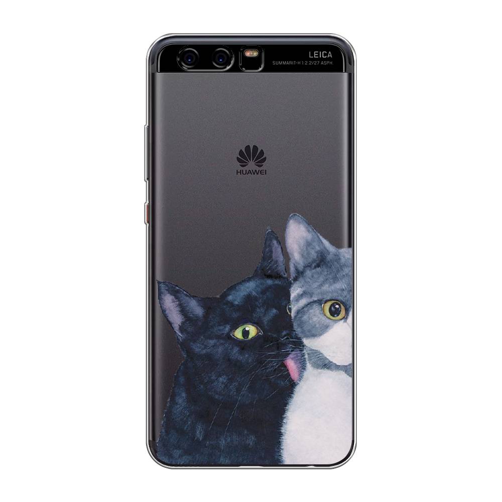 

Чехол Awog на Huawei P10 "Кошачья любовь", Разноцветный, 62250-1