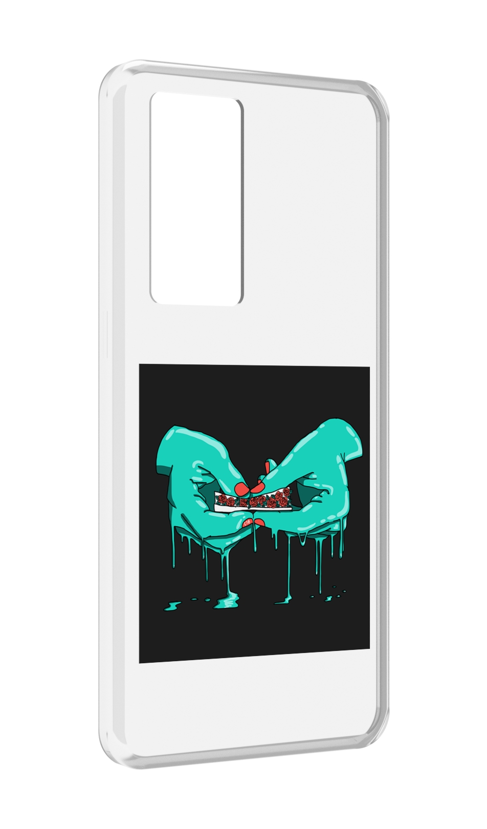 

Чехол MyPads закручиваю-розочки для Realme GT Master Explorer Edition, Прозрачный, Tocco