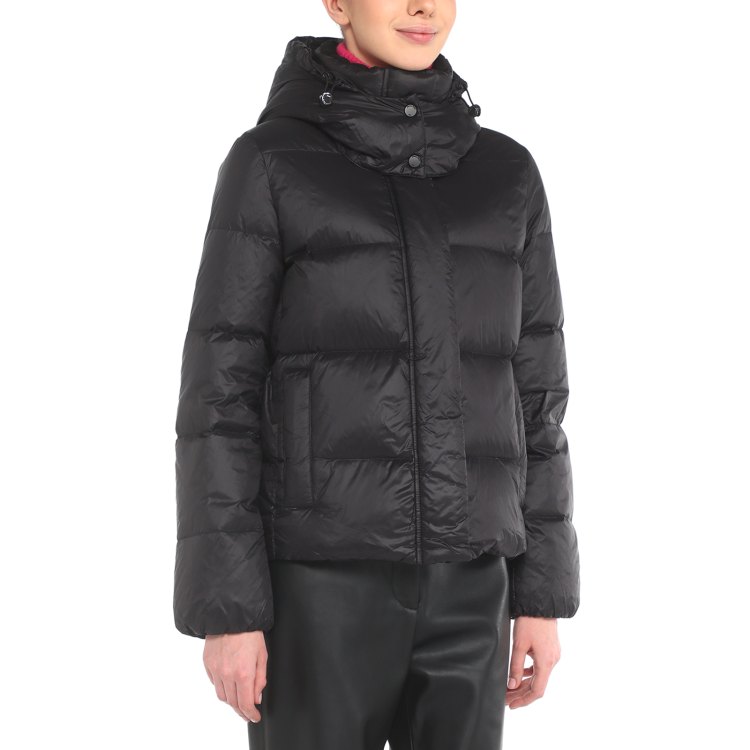 

Куртка женская Maison David MLY007-1 черная 2XL, Черный, MLY007-1