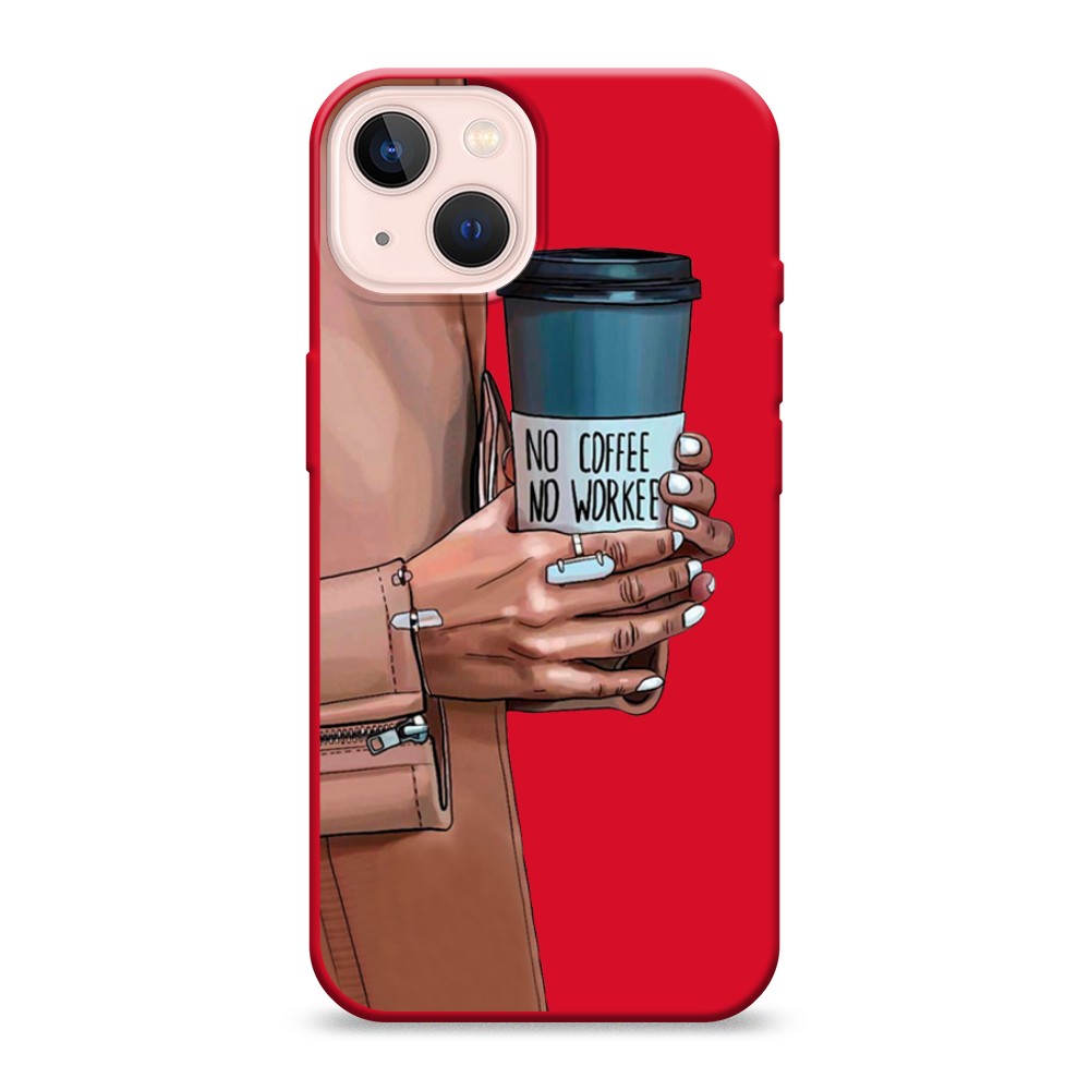

Чехол Awog на Apple iPhone 13 / Айфон 13 "No coffee", Разноцветный, 14253-1