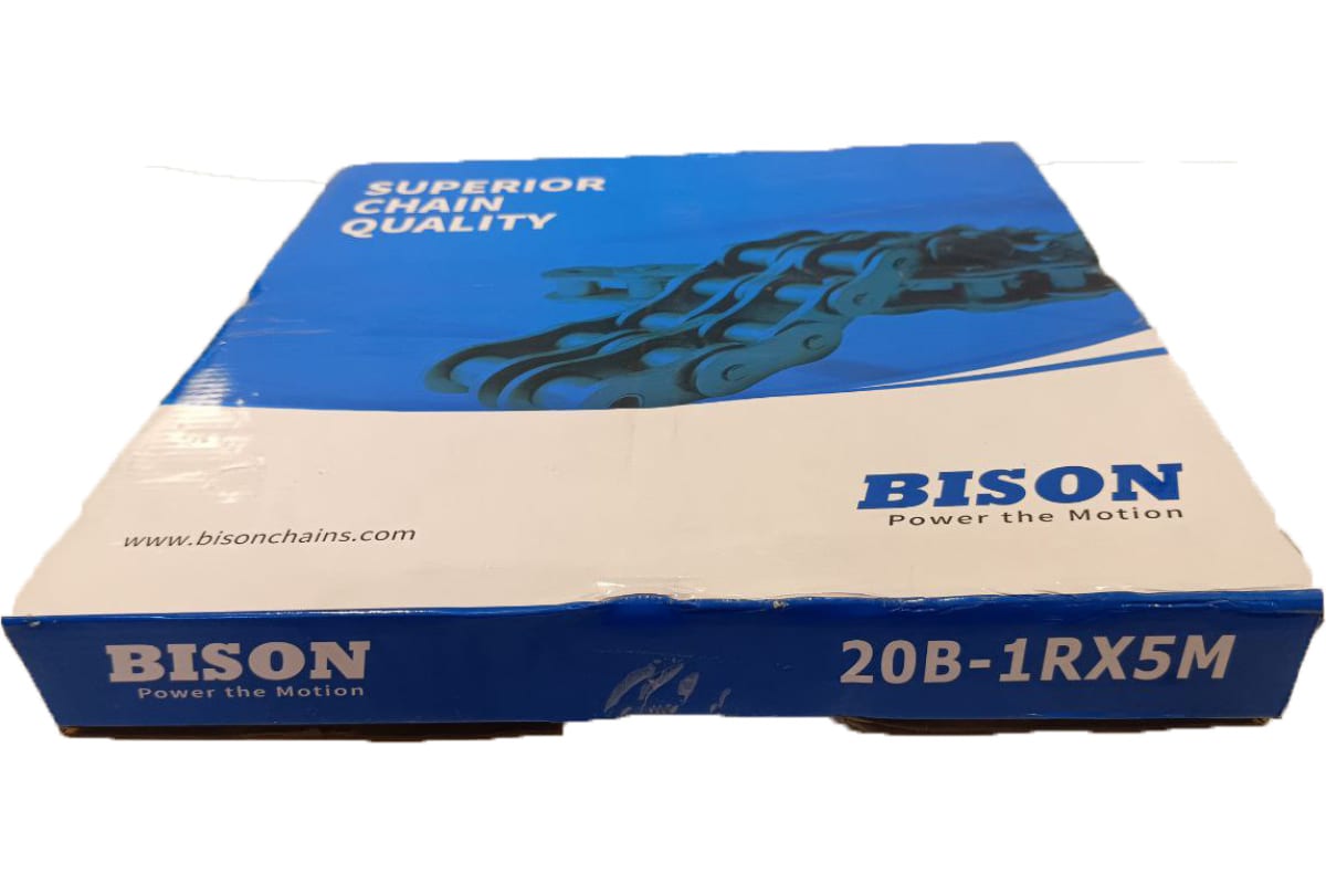 Приводная роликовая однорядная цепь BISON 20В-1 5,017 м ТД036243 приводная роликовая однорядная цепь bison усиленная 12вh 1 5 029 м тд036240