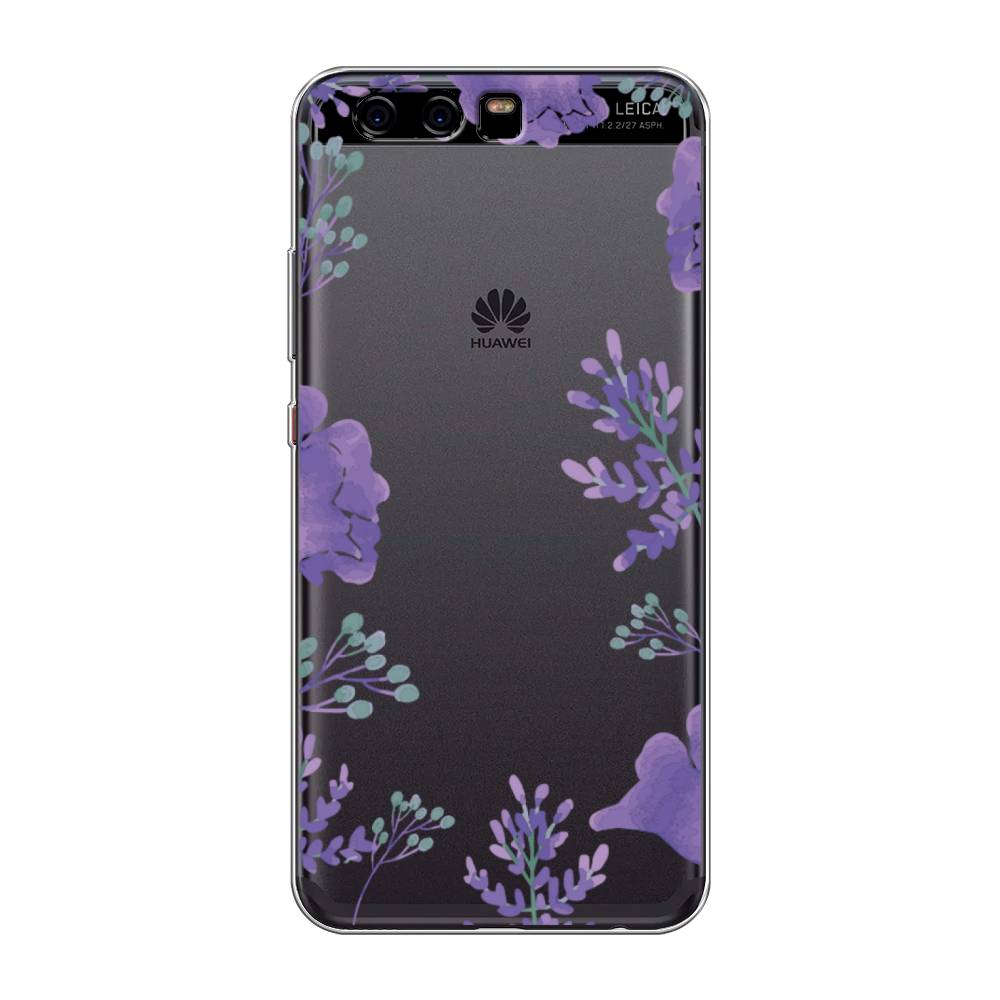 

Чехол Awog на Huawei P10 "Сиреневая цветочная рамка", Разноцветный, 62250-8