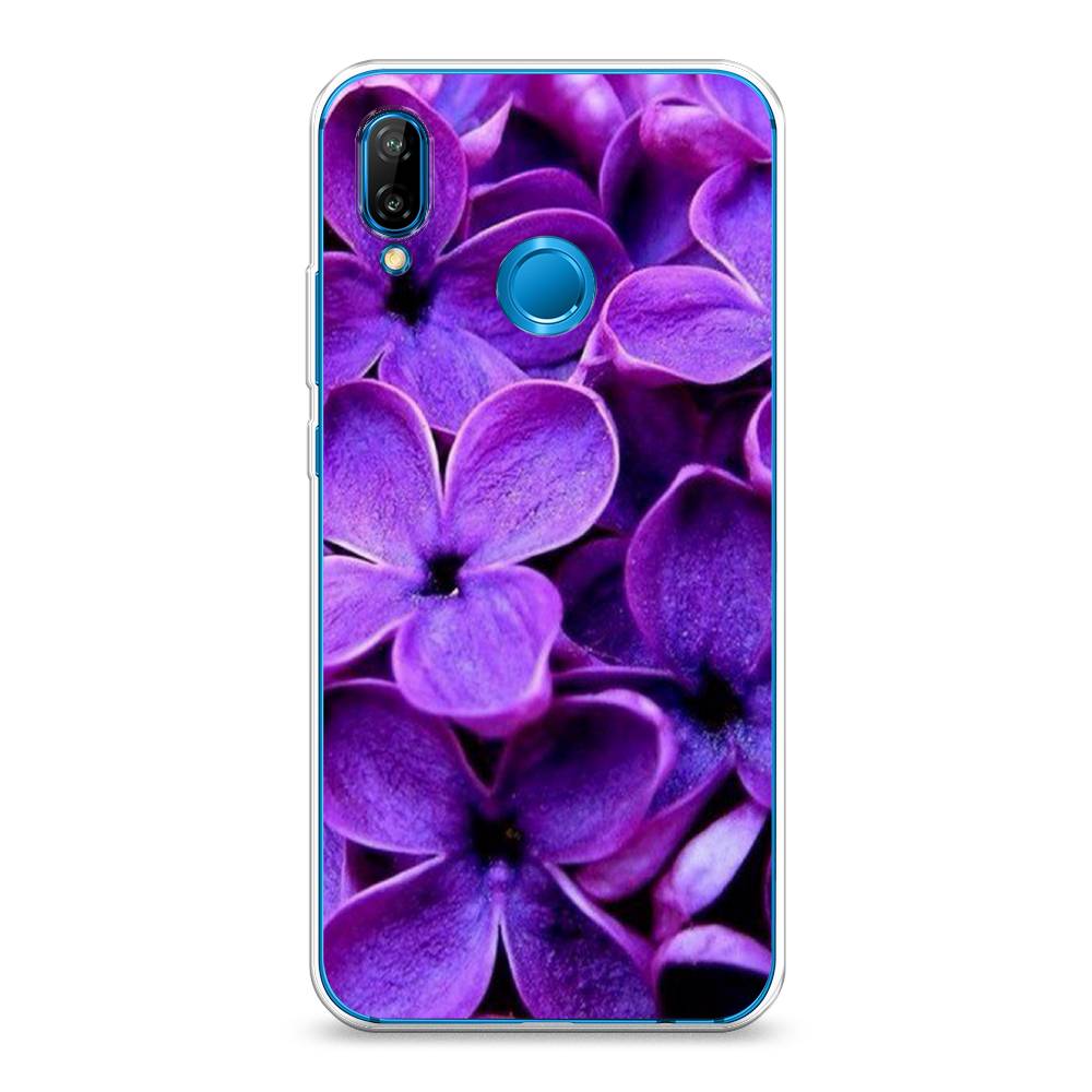 

Чехол Awog "Сирень крупная" для Huawei Nova 3E, 65650-8