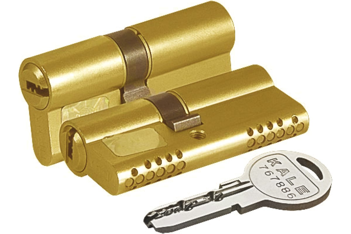 

Цилиндровый механизм 164 OBS SNE/90 (40x10x40) mm латунь 5 кл., Золотистый
