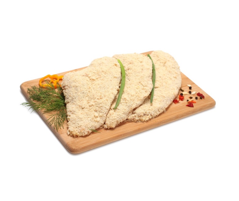 

Шницель из мяса цыпленка по-Министерски охлажденный -1 кг