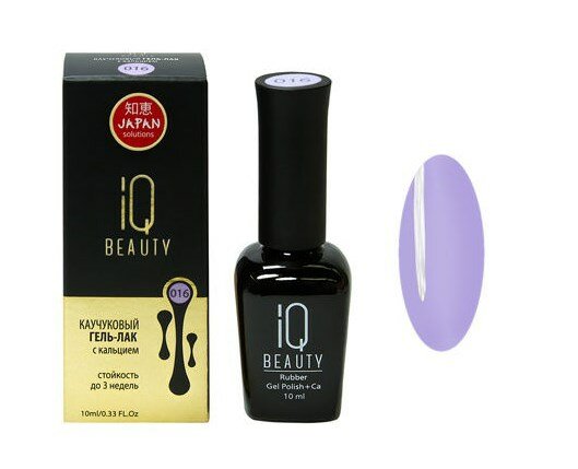 

IQ BEAUTY Каучуковый гель-лак с кальцием 016