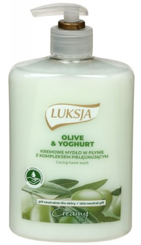 

Luksja жидкое крем мыло оливки и йогурт 500мл дозатор