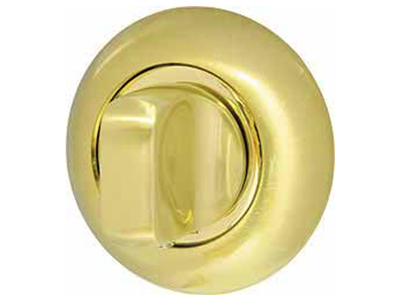 Завертка сантехническая Armadillo WC-BOLT BKW8-1SG/GP-4 матовое золото/золото, без отв.