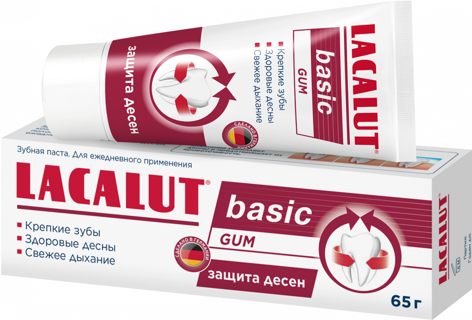 

Зубная паста LACALUT basic gum, 65 г