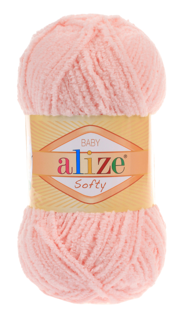 

Пряжа ALIZE Softy (340), розовый, 5 шт. по 50 г