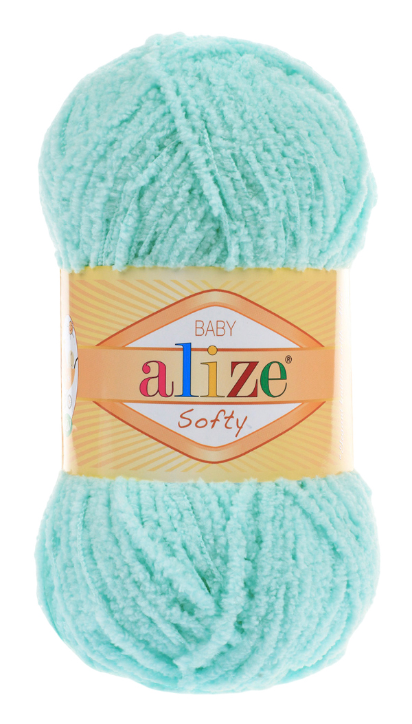 

Пряжа ALIZE Softy (669), вода, 5 шт. по 50 г