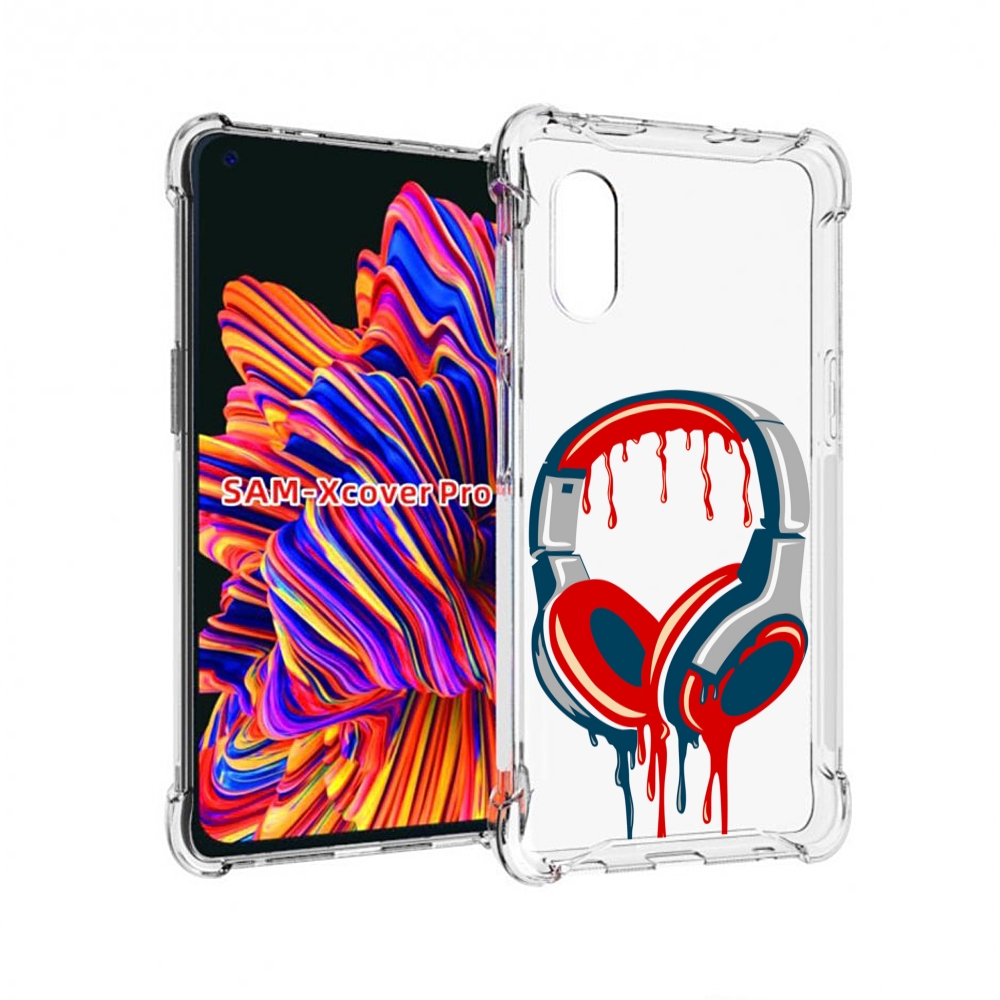 

Чехол MyPads не делай громко для Samsung Galaxy Xcover Pro 1, Прозрачный, Tocco