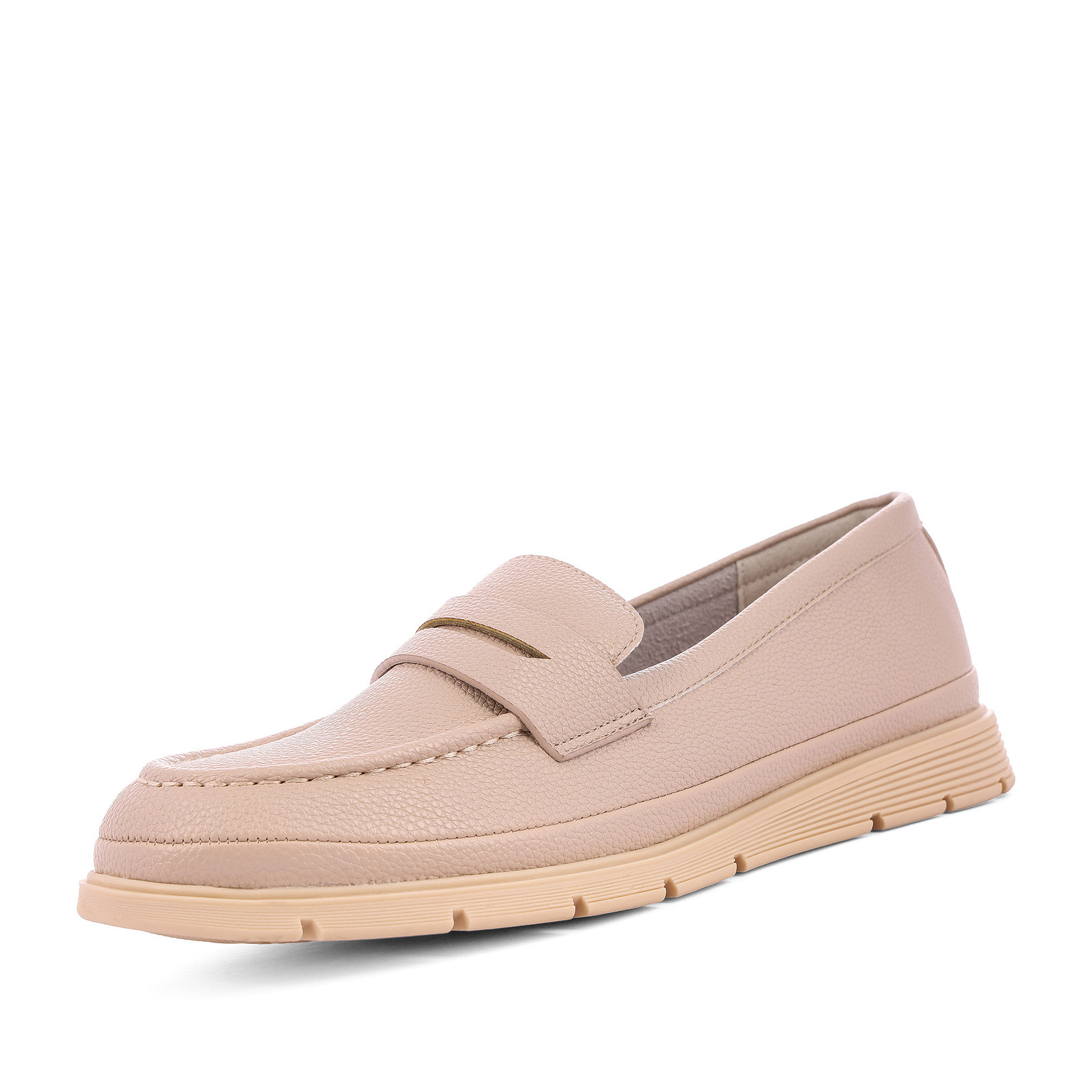 

Лоферы женские INSTREET 26-41WA-069ST бежевые 39 RU, Бежевый, 26-41WA-069ST