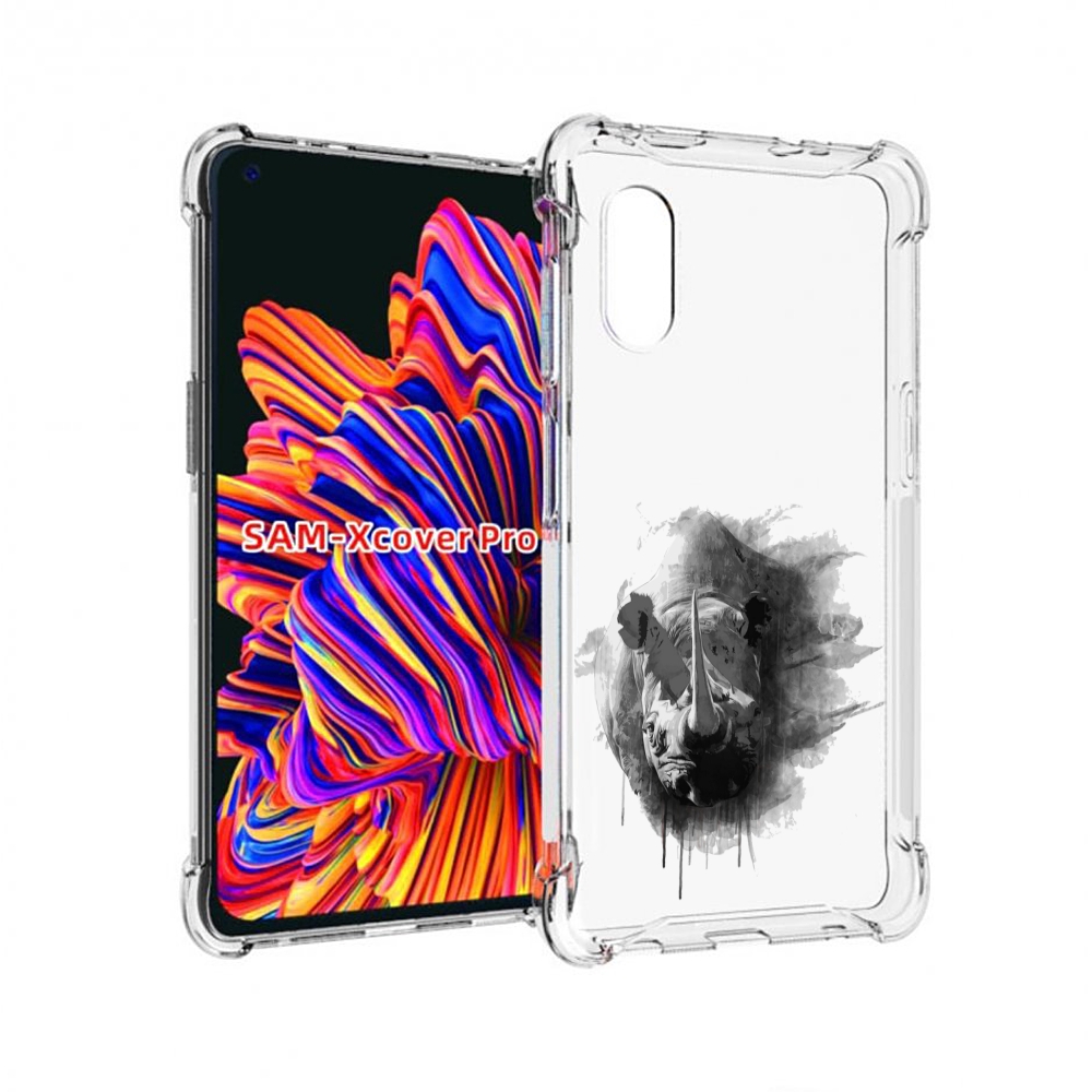 

Чехол MyPads носорог для Samsung Galaxy Xcover Pro 1, Прозрачный, Tocco