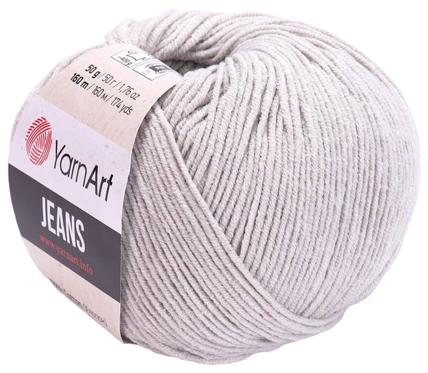 

Пряжа YarnArt Jeans (49), перл, 5 шт. по 50 г