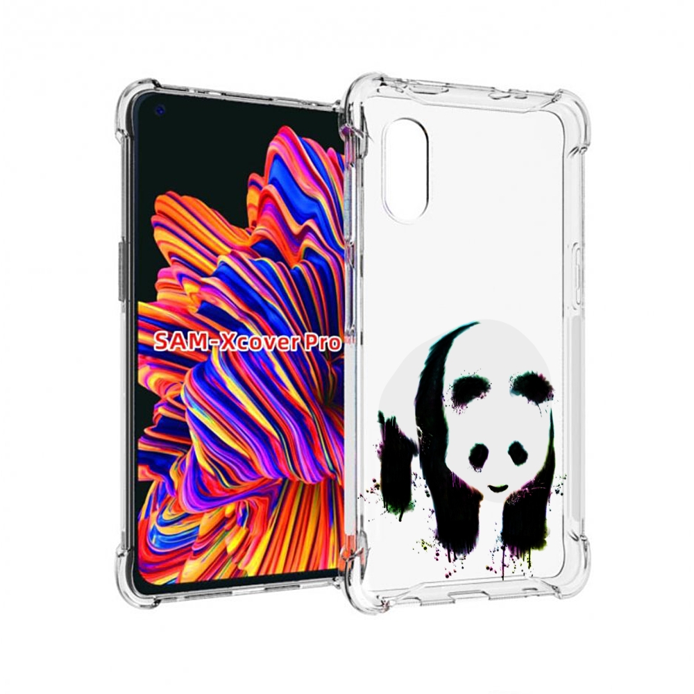 

Чехол MyPads панда в акварели для Samsung Galaxy Xcover Pro 1, Прозрачный, Tocco